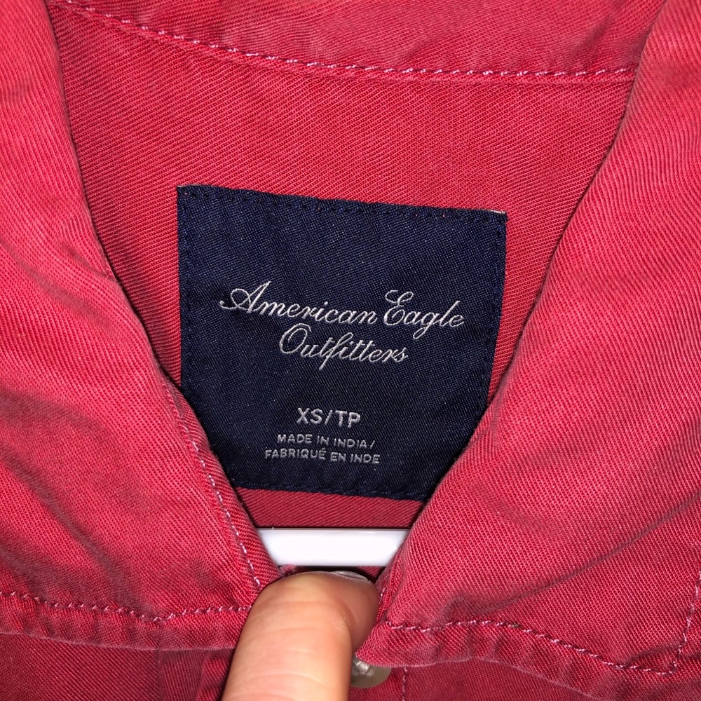 Red Flannel Button Up - Picture 2 of 3
